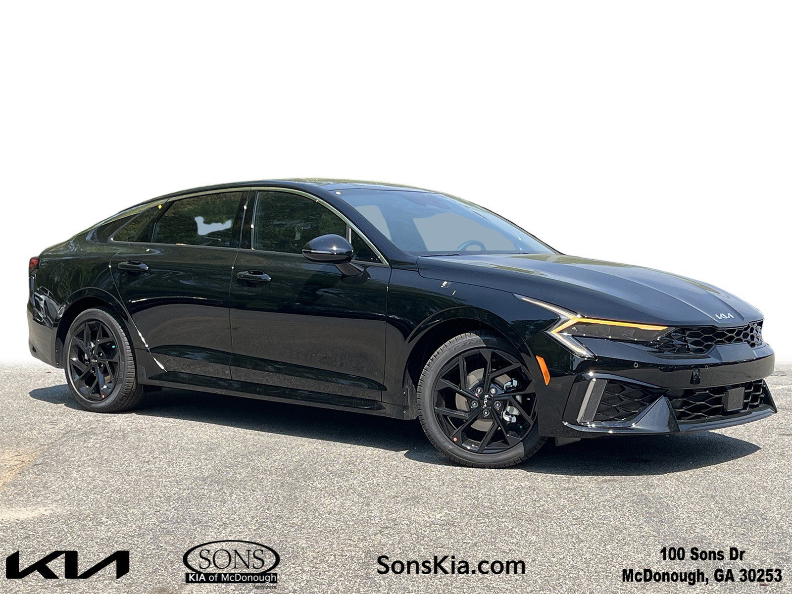 New 2026 Aurora Black Pearl Kia GT-Line FWD image 1