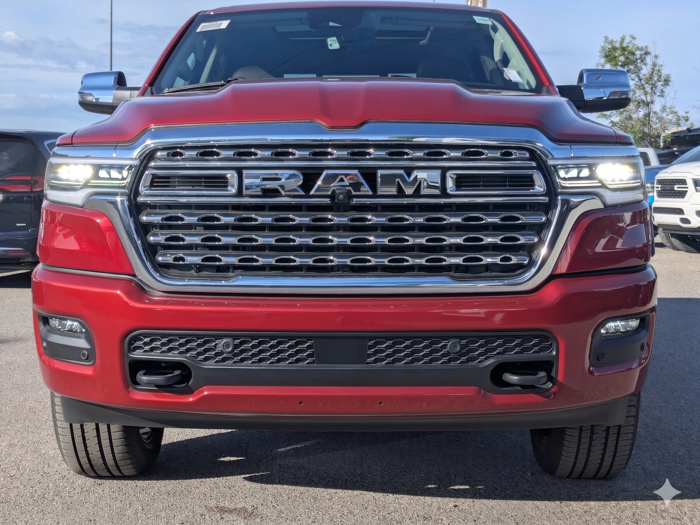 New 2026 Red RAM Limited Longhorn - - 5.7L HEMI V8 - $9K Level A Equip Grp - 14.4 Uconnect NAV - Leather & More! image 3