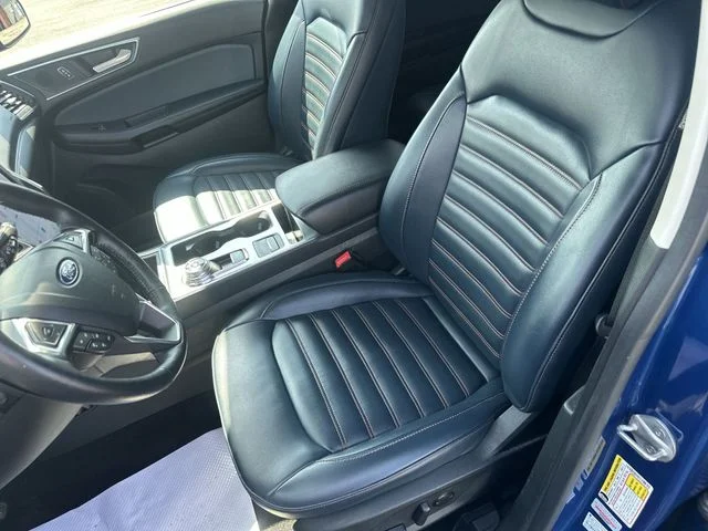 Certified Used 2022 Atlas Blue Metallic Ford SEL image 15