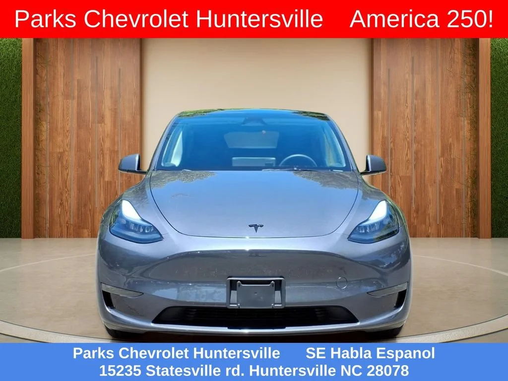 Used 2024 Tesla Model Y Long Range with VIN 7SAYGDEE2RA215548 for sale in Huntersville, NC