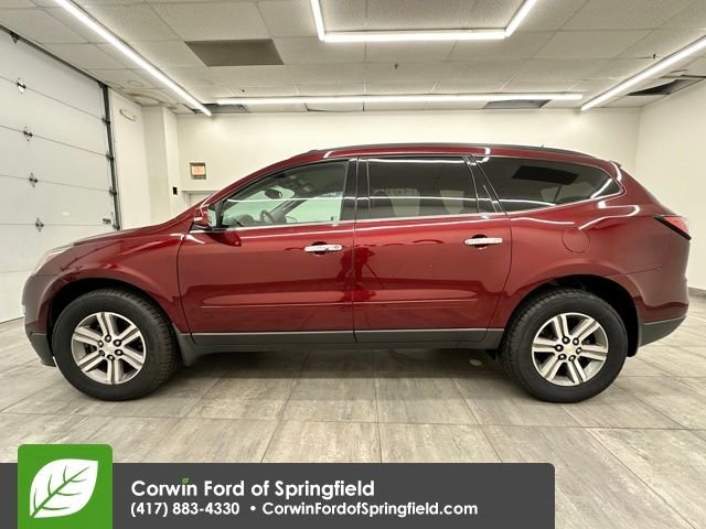 Used 2015 Chevrolet Traverse 1LT with VIN 1GNKRGKD7FJ130147 for sale in Springfield, MO