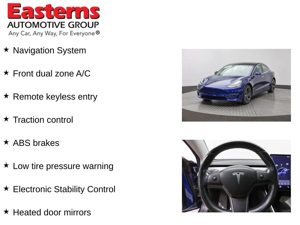 Used 2018 Blue Tesla Long Range image 11