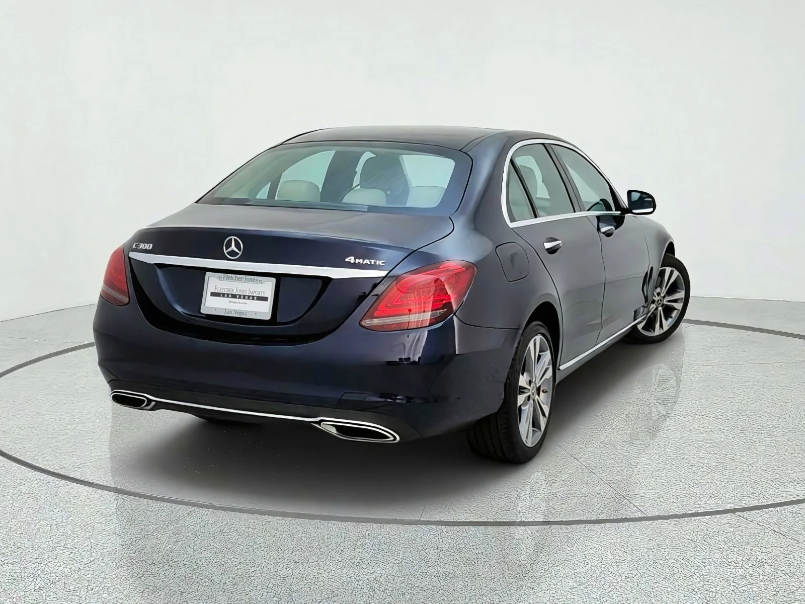 Certified Used 2020 Lunar Blue Metallic Mercedes-Benz C 300 image 9