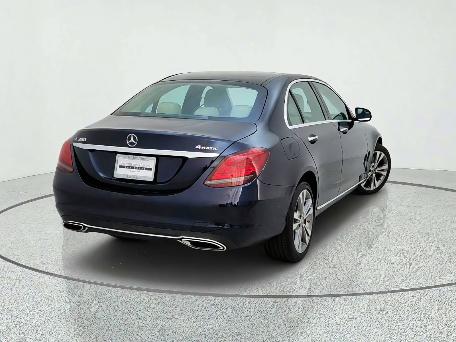 Certified Used 2020 Lunar Blue Metallic Mercedes-Benz C 300 image 9
