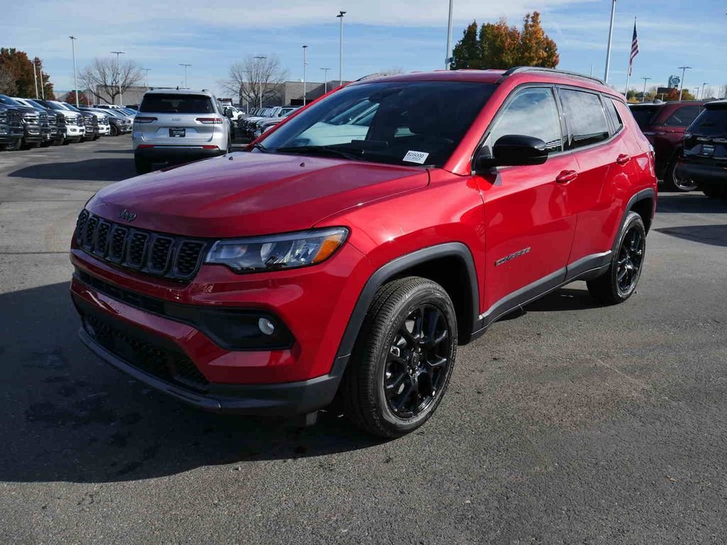 New 2026 Red Hot Pearlcoat Jeep Latitude image 3
