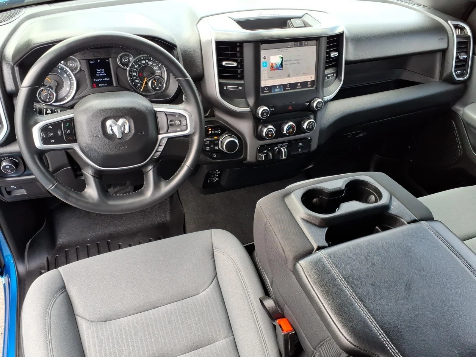 Used 2022 Hydro Blue Pearlcoat Ram Big Horn image 19