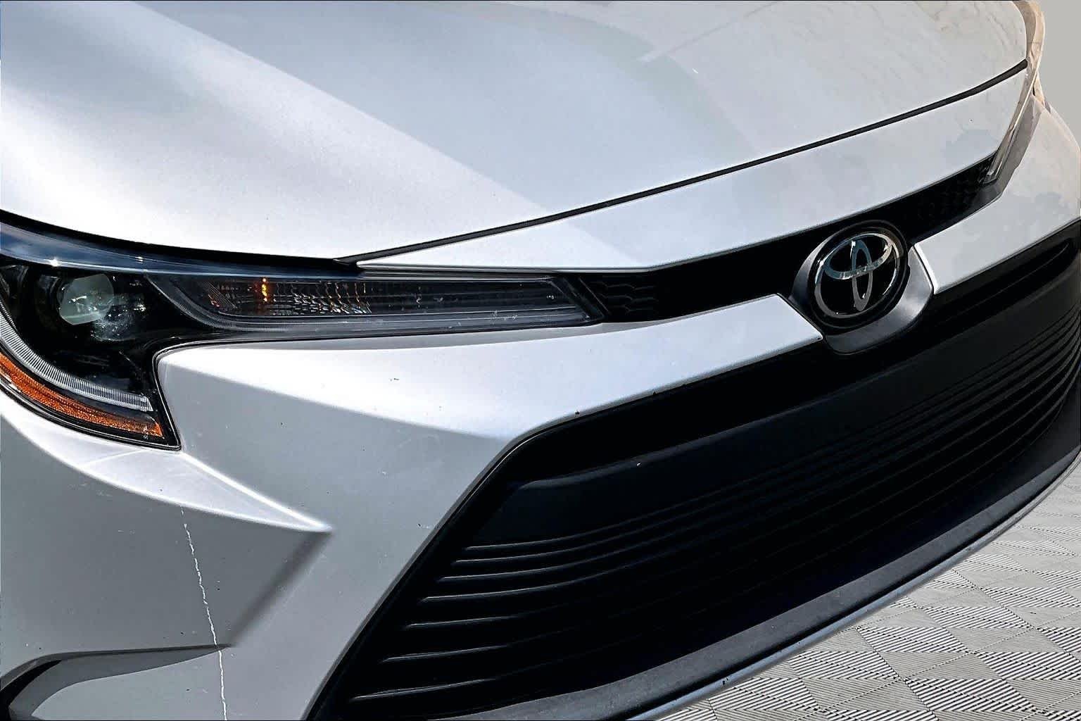 Used 2024 Classic Silver Metallic Toyota LE image 30