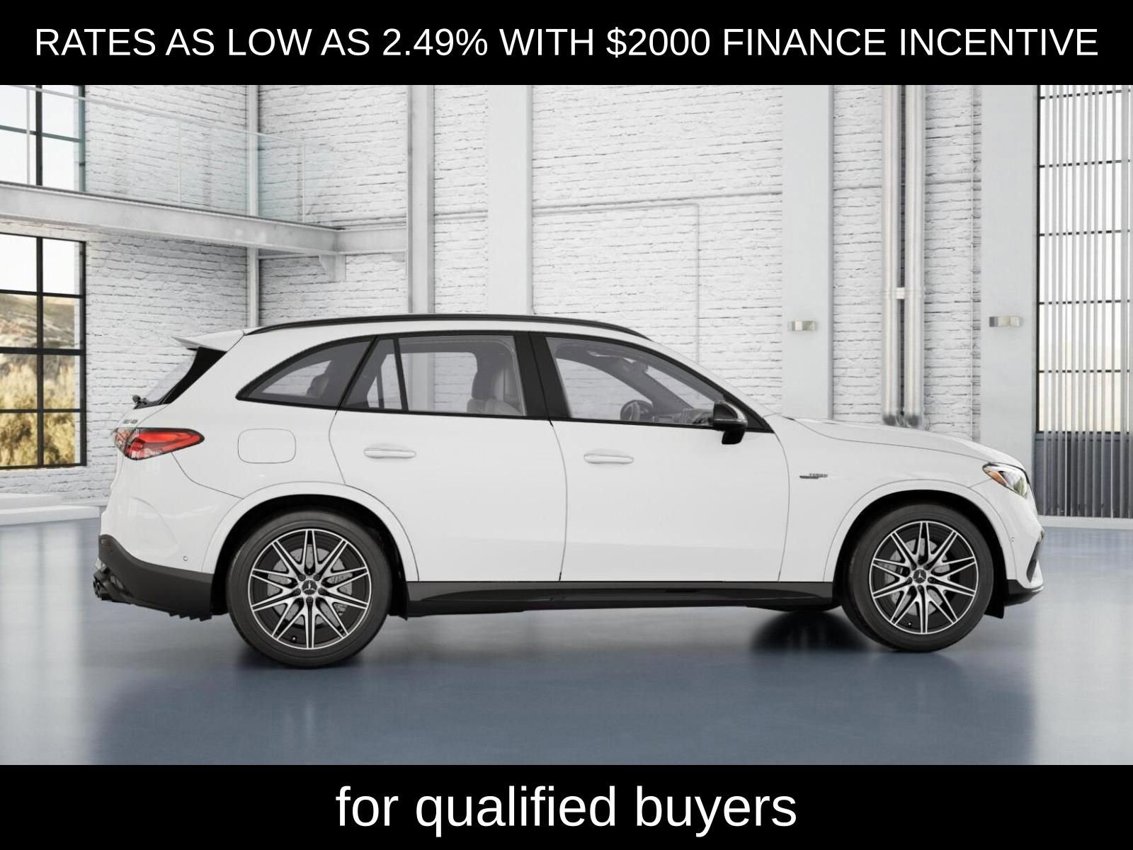 New 2026 Polar White Mercedes-Benz GLC 43 AMG® image 59