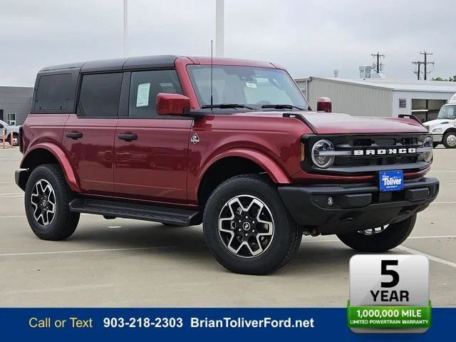 New 2026 Ruby Red Metallic Tinted Clearcoat Ford Outer Banks® image 1
