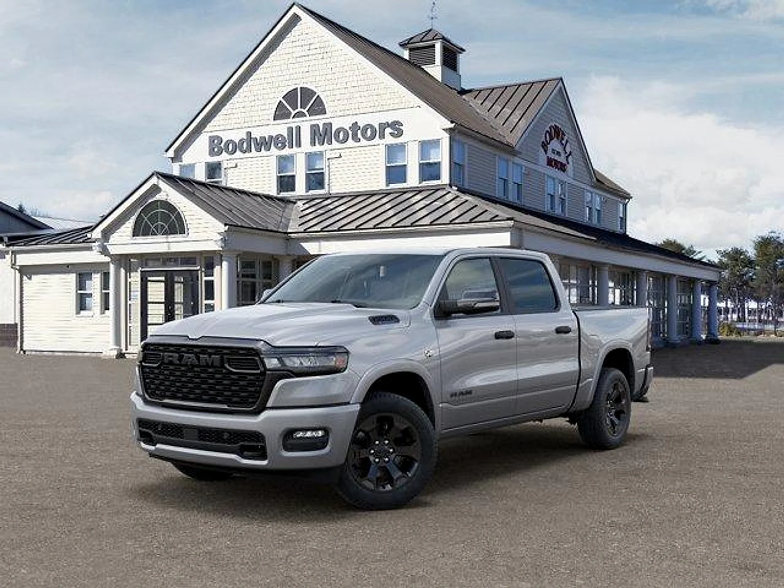 New 2026 Billet Silver Metallic Clearcoat RAM Big Horn Crew Cab 4x4 5