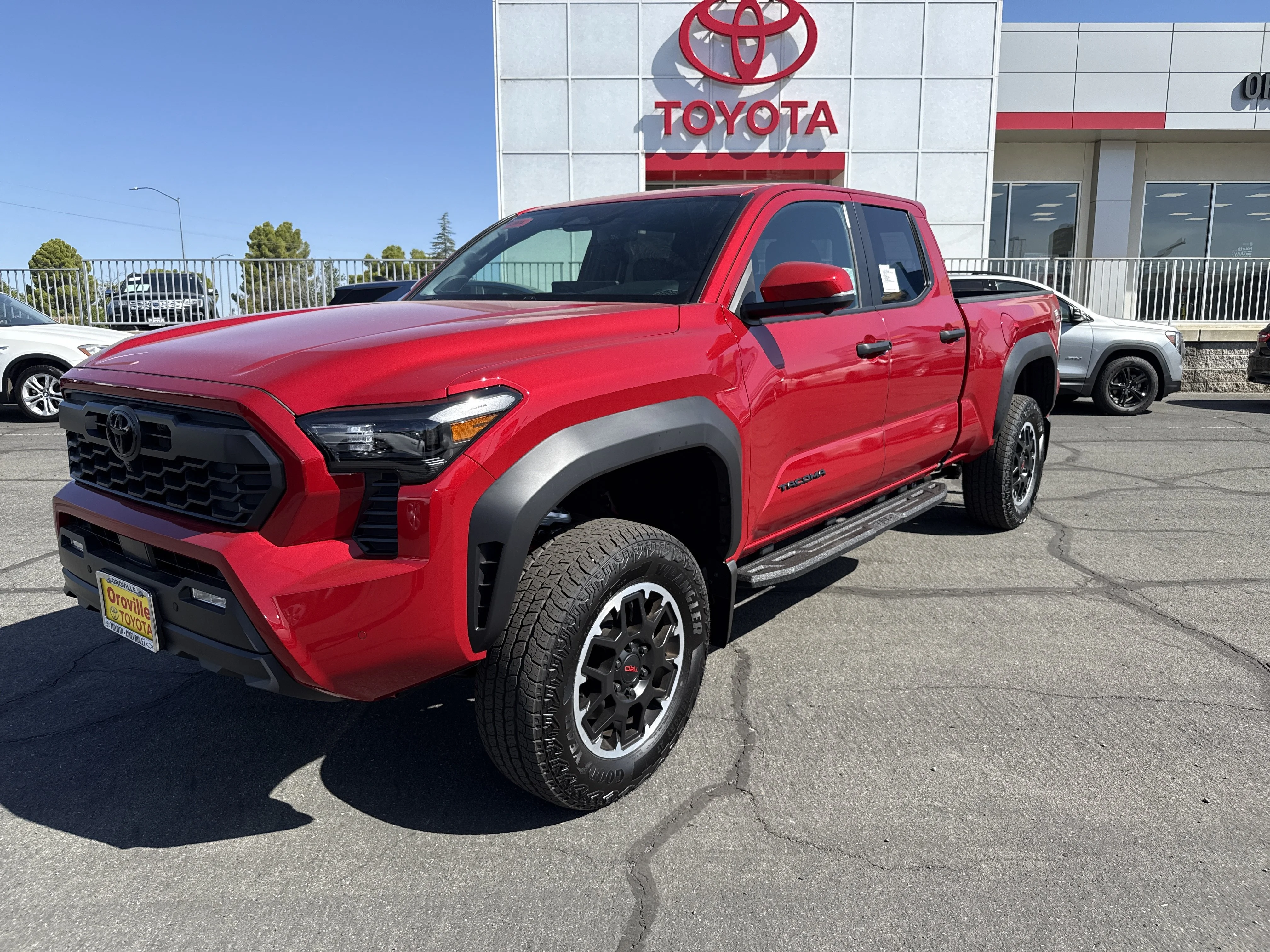 New 2026 Supersonic Red Toyota TRD Off-Road image 1