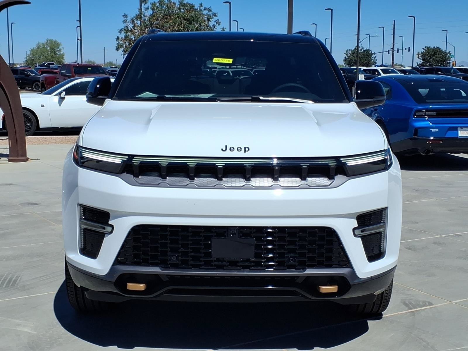 New 2026 Bright White Clear-Coat Exterior Paint Jeep 85th Anniversary image 2
