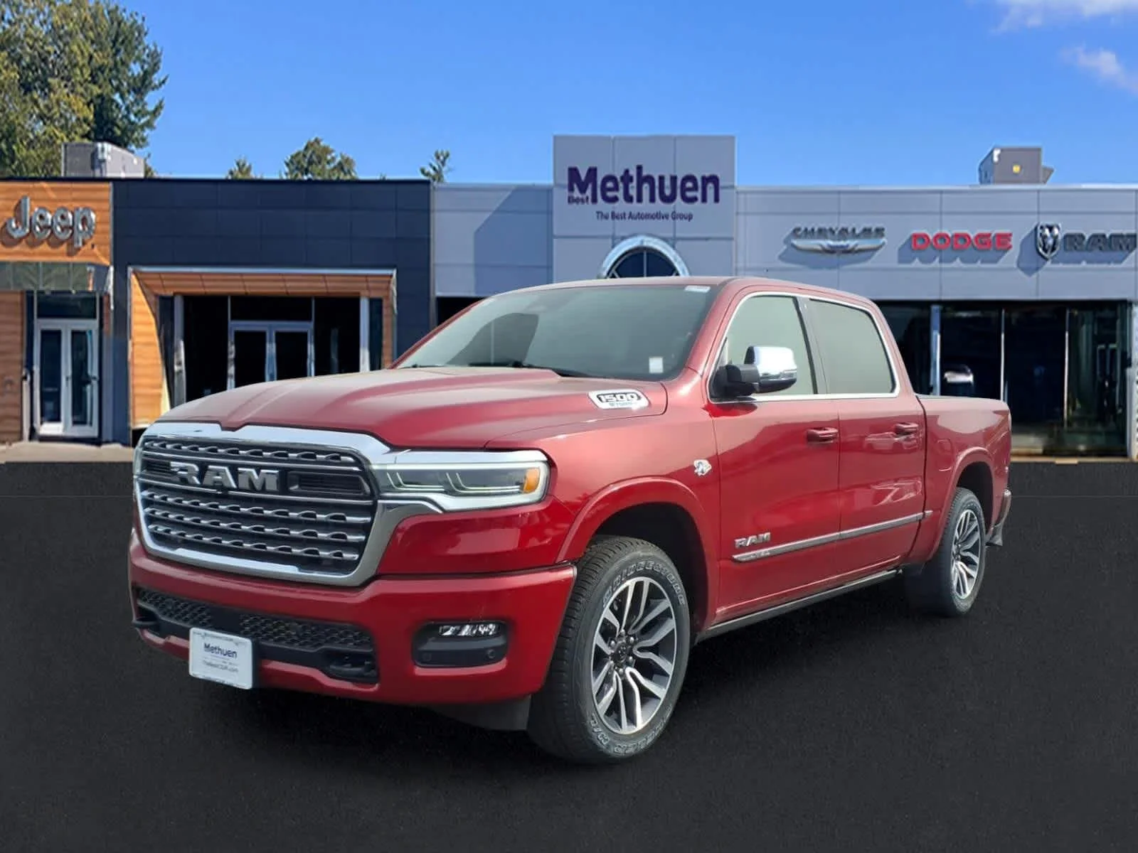 New 2026 Molten Red Pearlcoat Ram Limited image 3