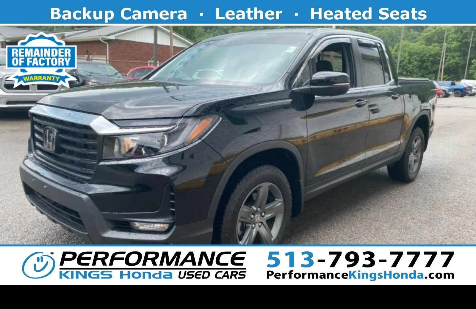 Used 2023 Crystal Black Pearl Honda RTL image 1