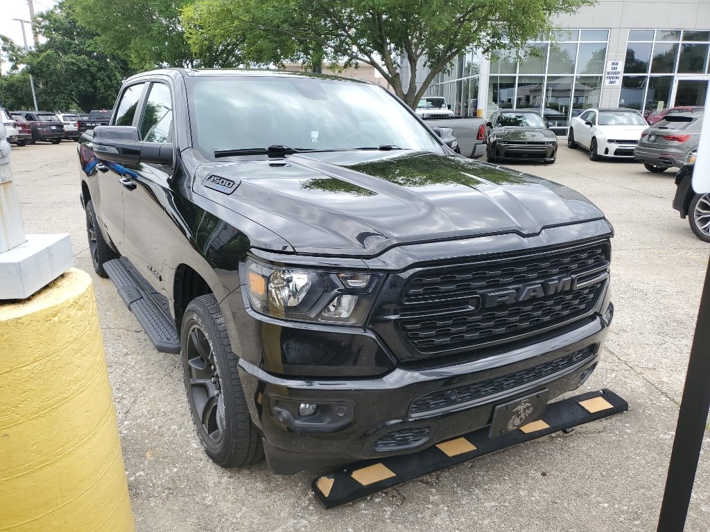 Used 2024 Diamond Black Crystal Pearlcoat Ram Big Horn image 6