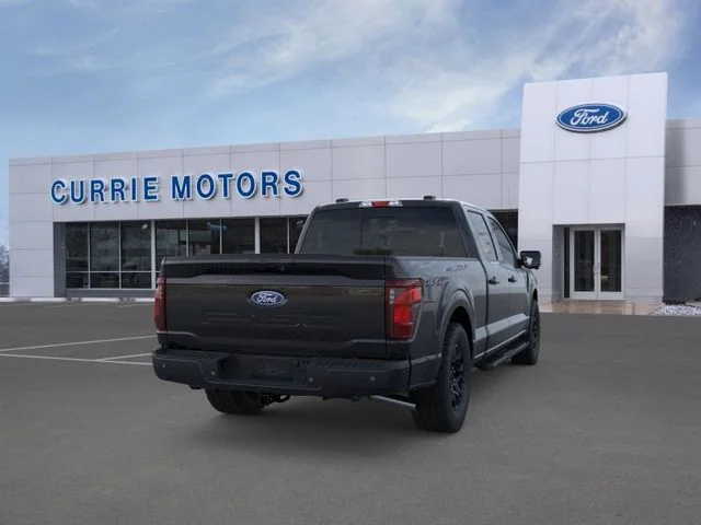 New 2026 Agate Black Metallic Ford XLT image 8