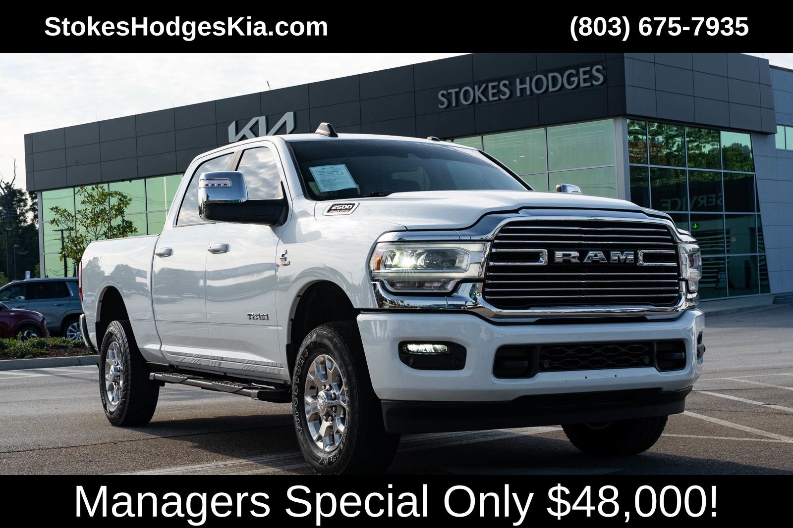 Used 2024 White Ram Laramie image 1