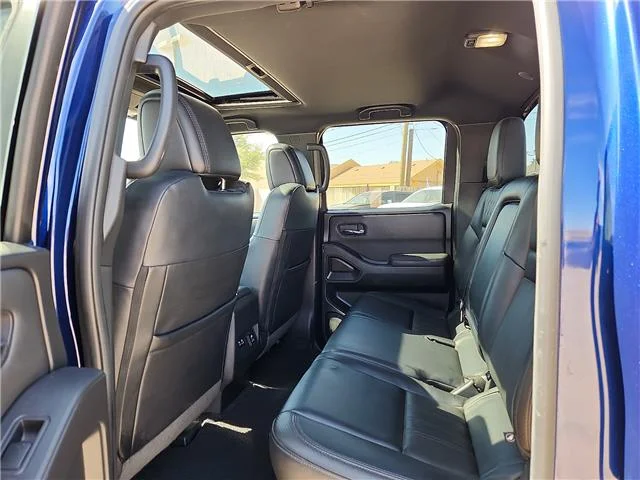 Used 2022 Blue Nissan PRO-X (A9) 4x2 Crew Cab 5 ft. box 126 in. WB image 11