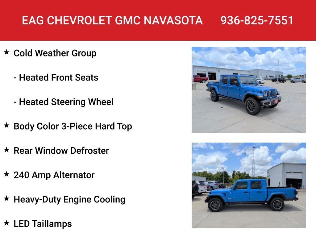 Used 2022 Blue Jeep Overland image 14