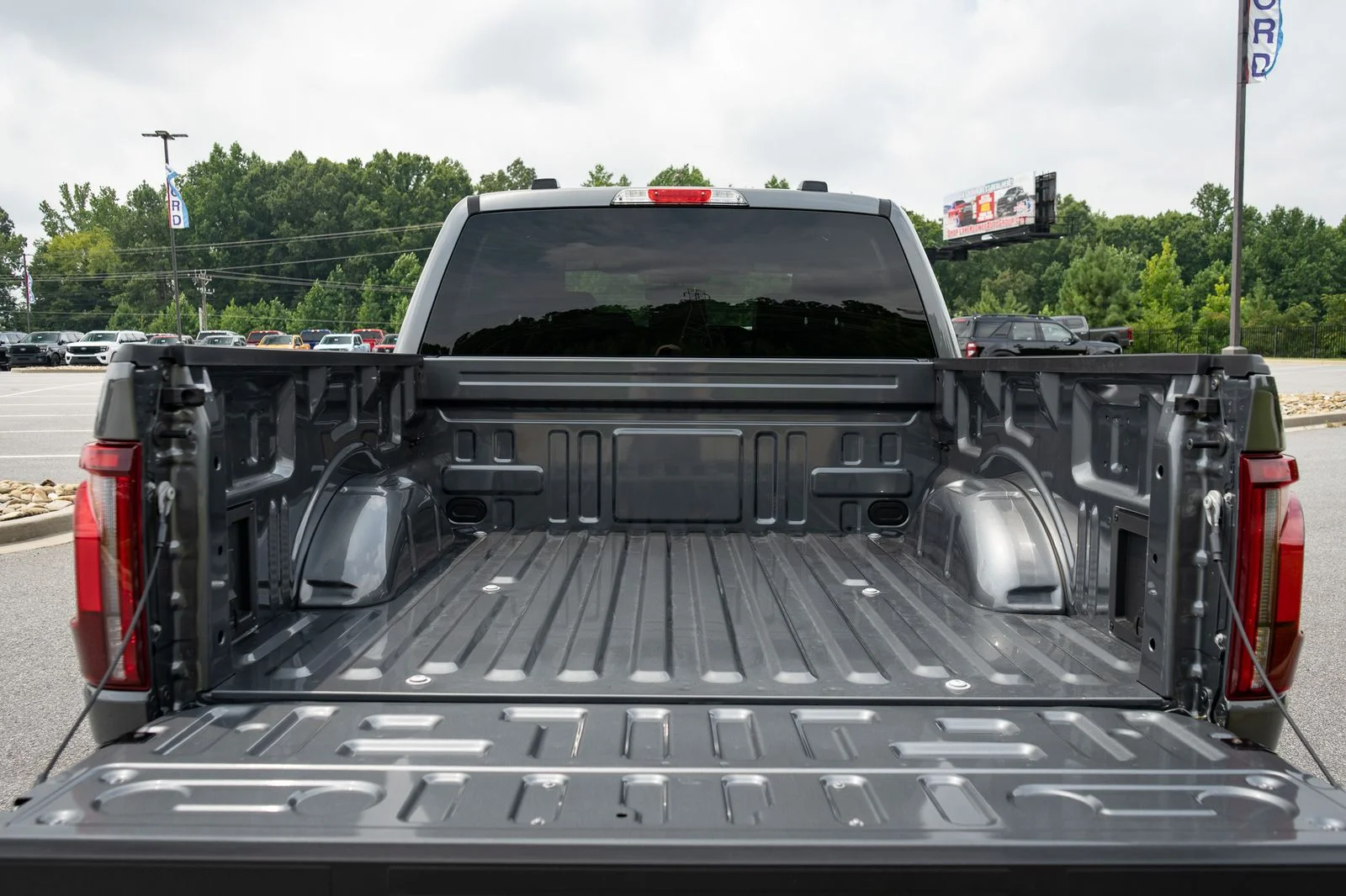 New 2026 Carbonized Gray Metallic Ford Lariat® image 9