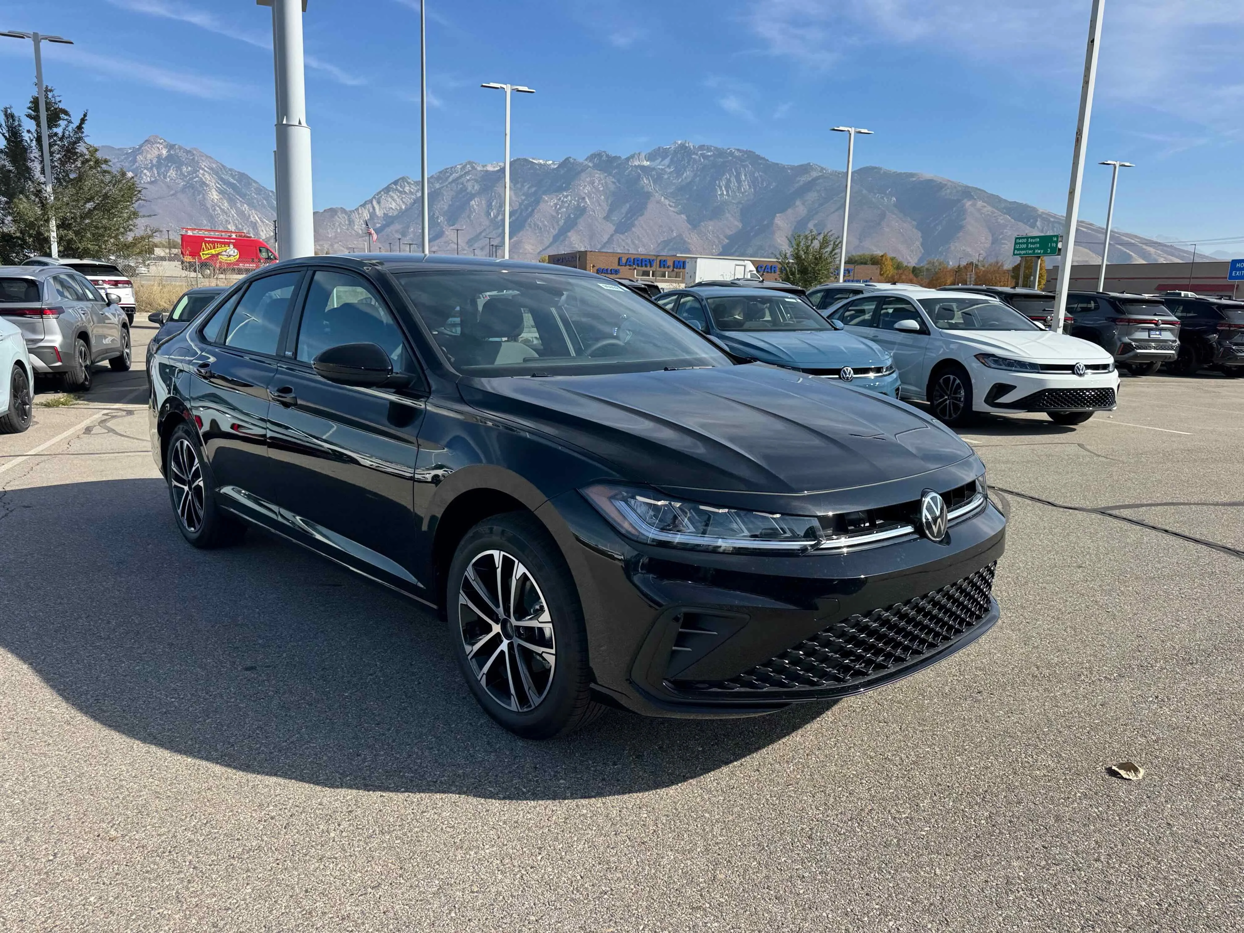 New 2026 Deep Black Volkswagen Sport image 9
