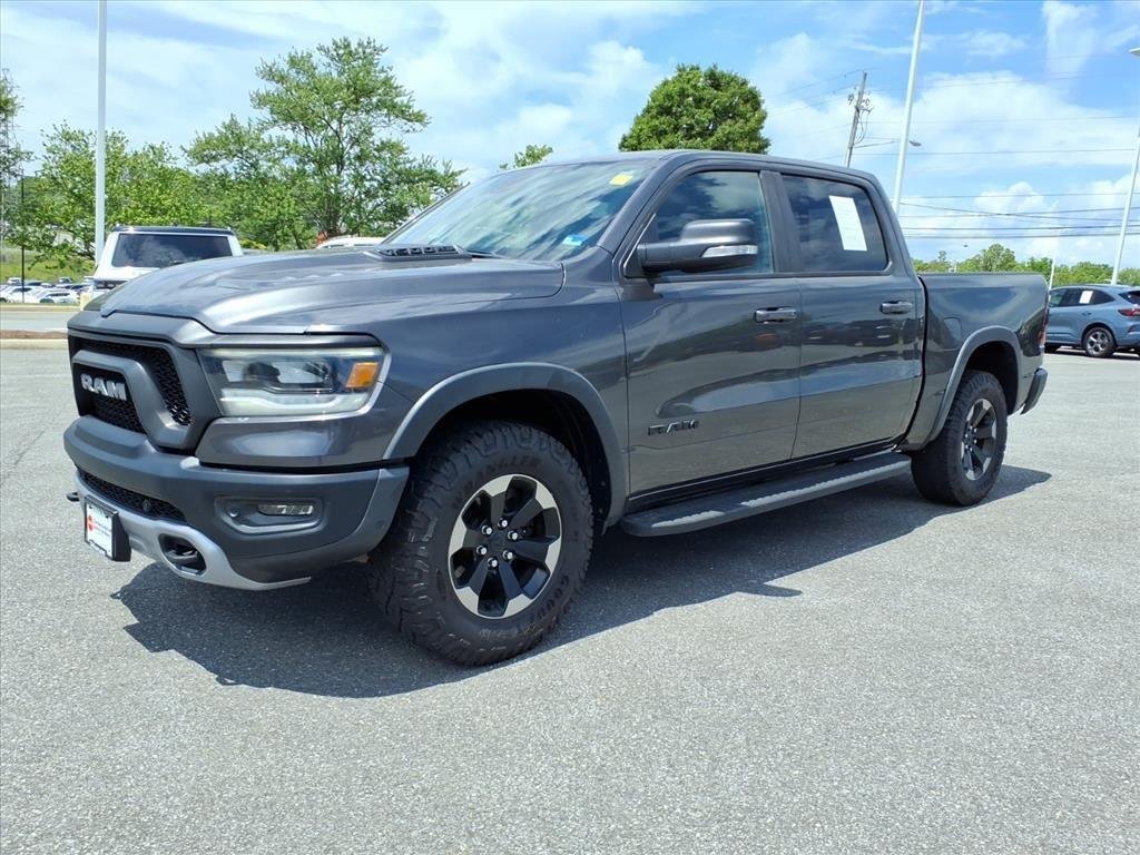 Used 2019 Granite Crystal Metallic Clearcoat Ram Rebel image 8