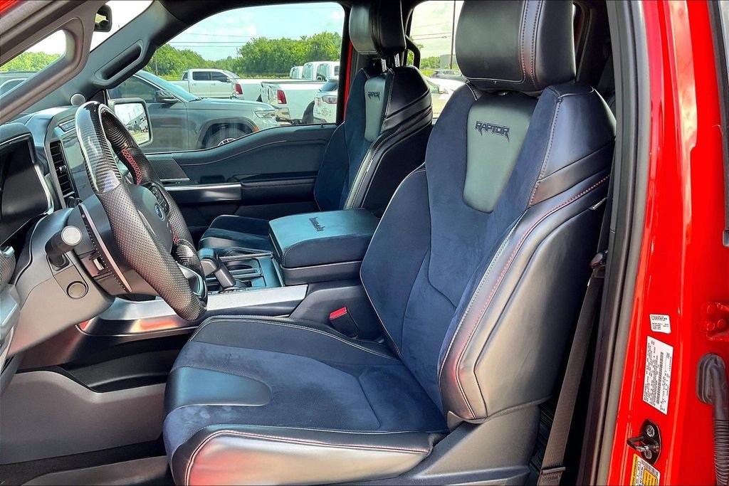 Used 2022 Orange Metallic Ford Raptor image 18