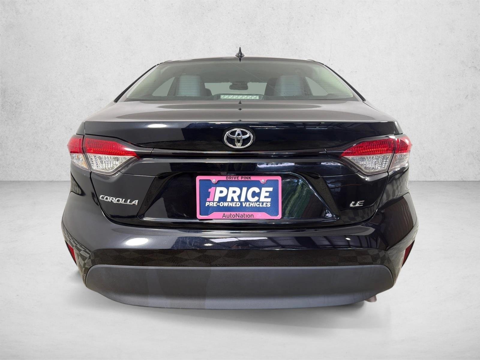 Certified Used 2023 Midnight Black Metallic Toyota LE image 4