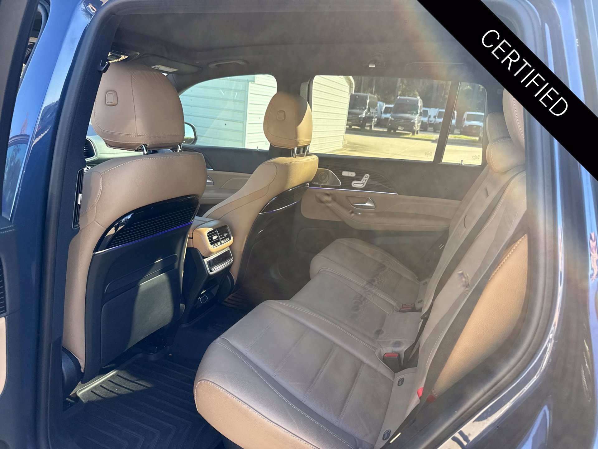 Certified Used 2024 Twilight Blue Metallic Mercedes-Benz GLS 580 image 10