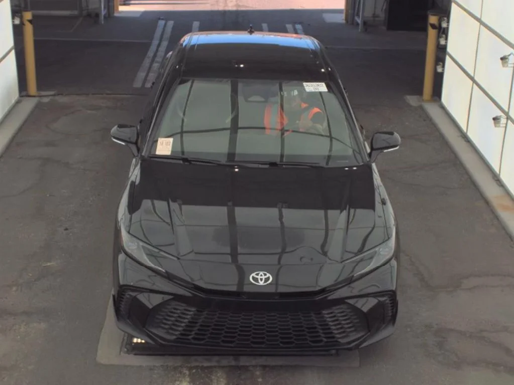 Used 2025 Black Toyota SE image 3