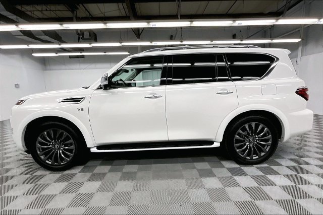 Used 2021 Aspen White Tricoat Nissan Platinum image 15
