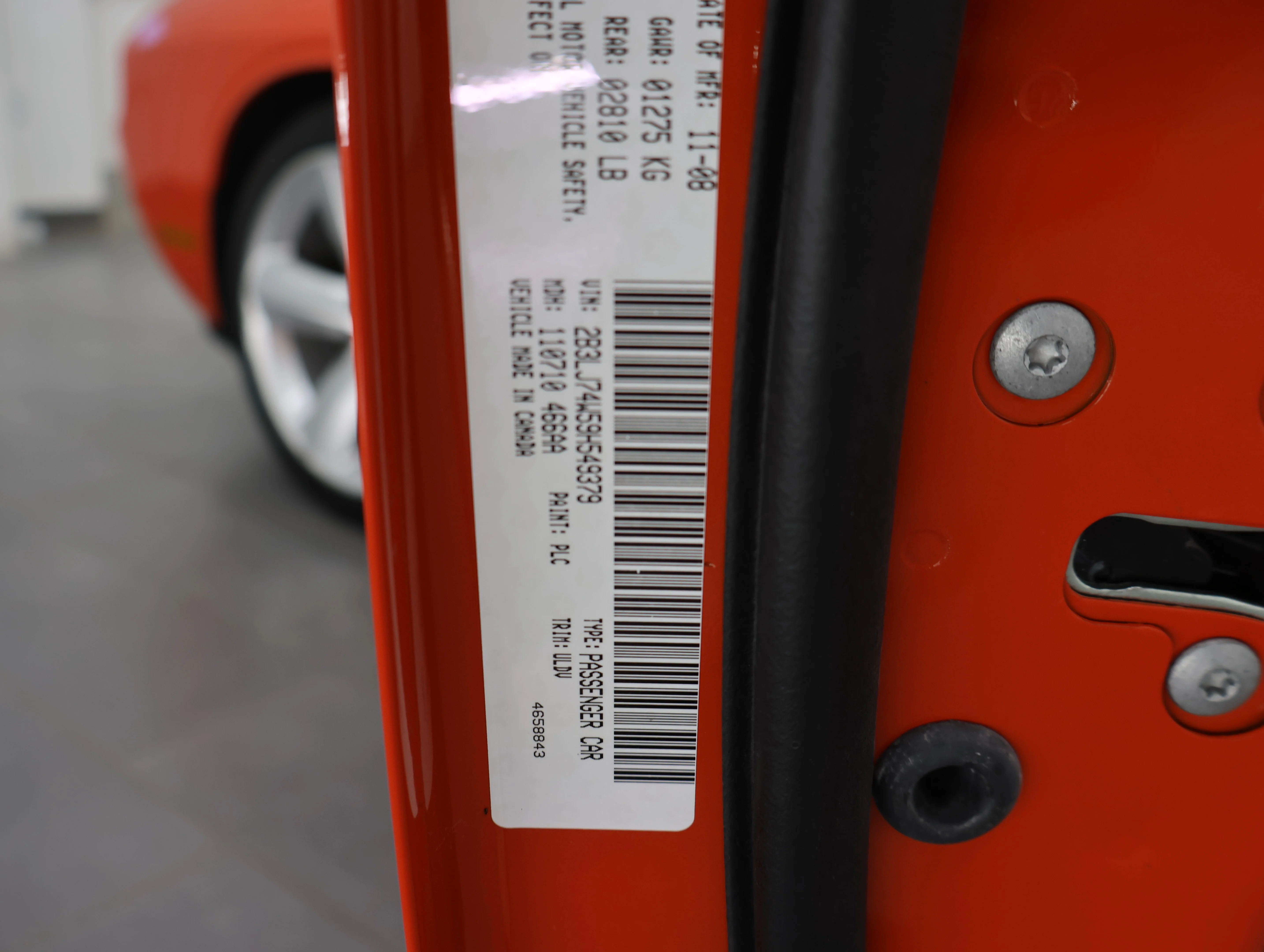 Used 2009 Hemi Orange Pearl Dodge SRT8 image 50