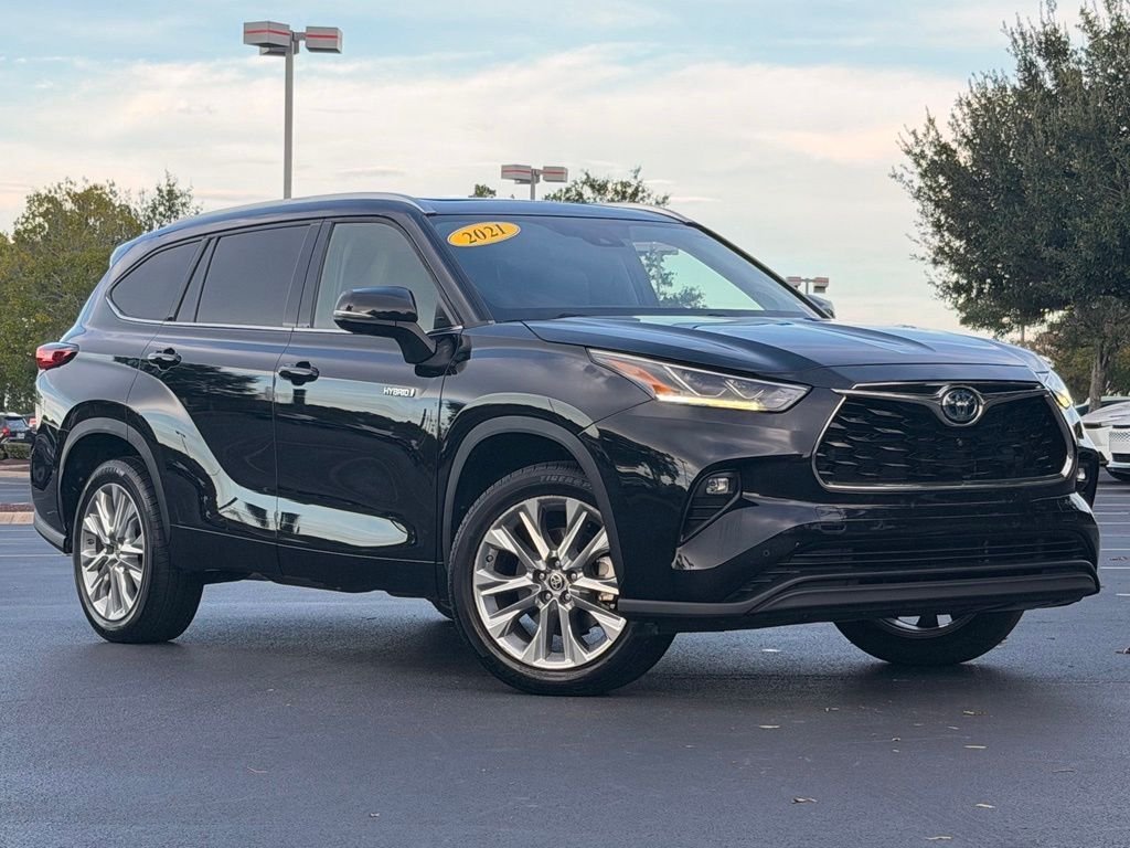 Used 2021 Black Toyota Limited image 2