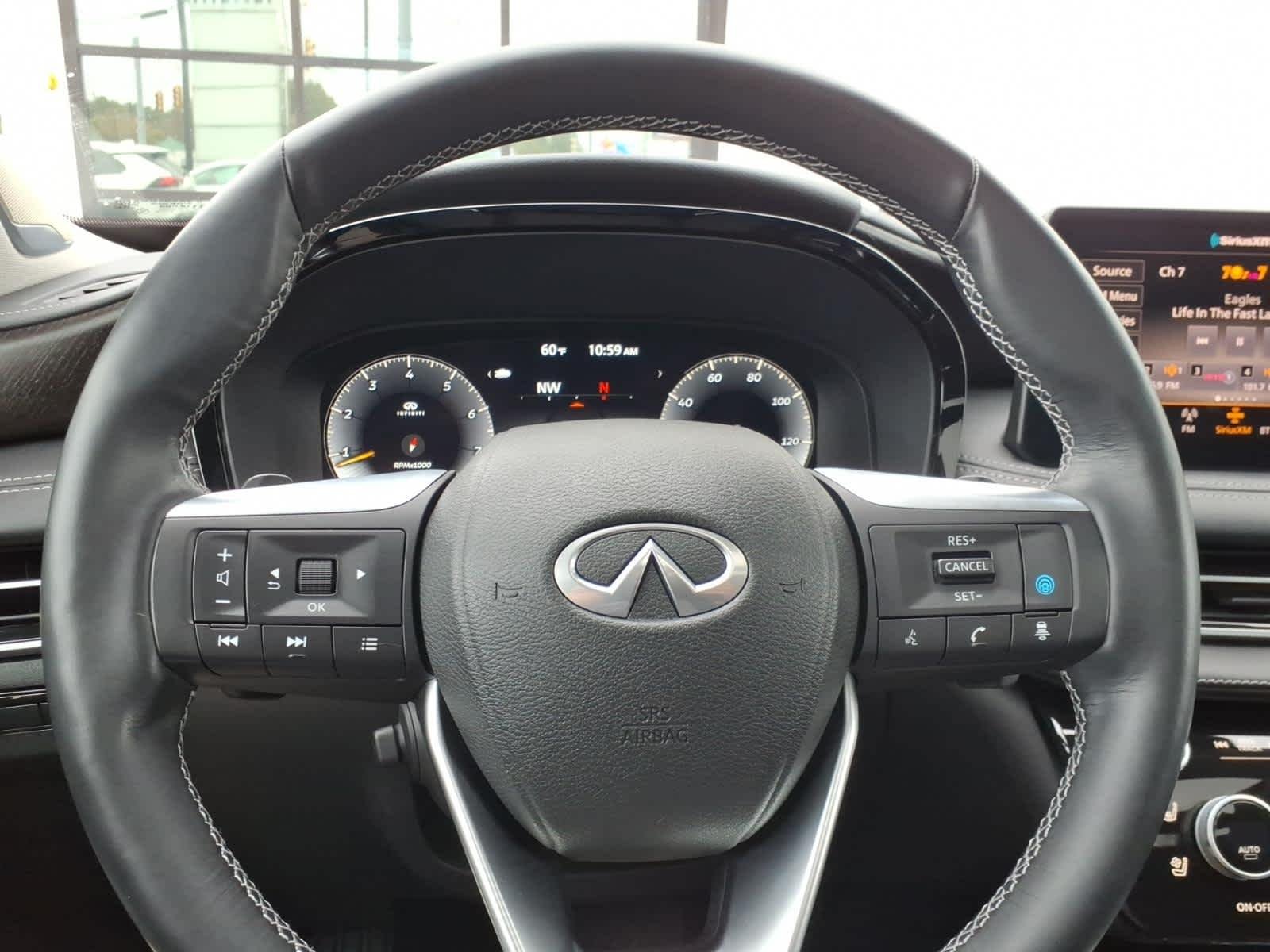 Certified Used 2022 Deep Bordeaux INFINITI SENSORY image 27