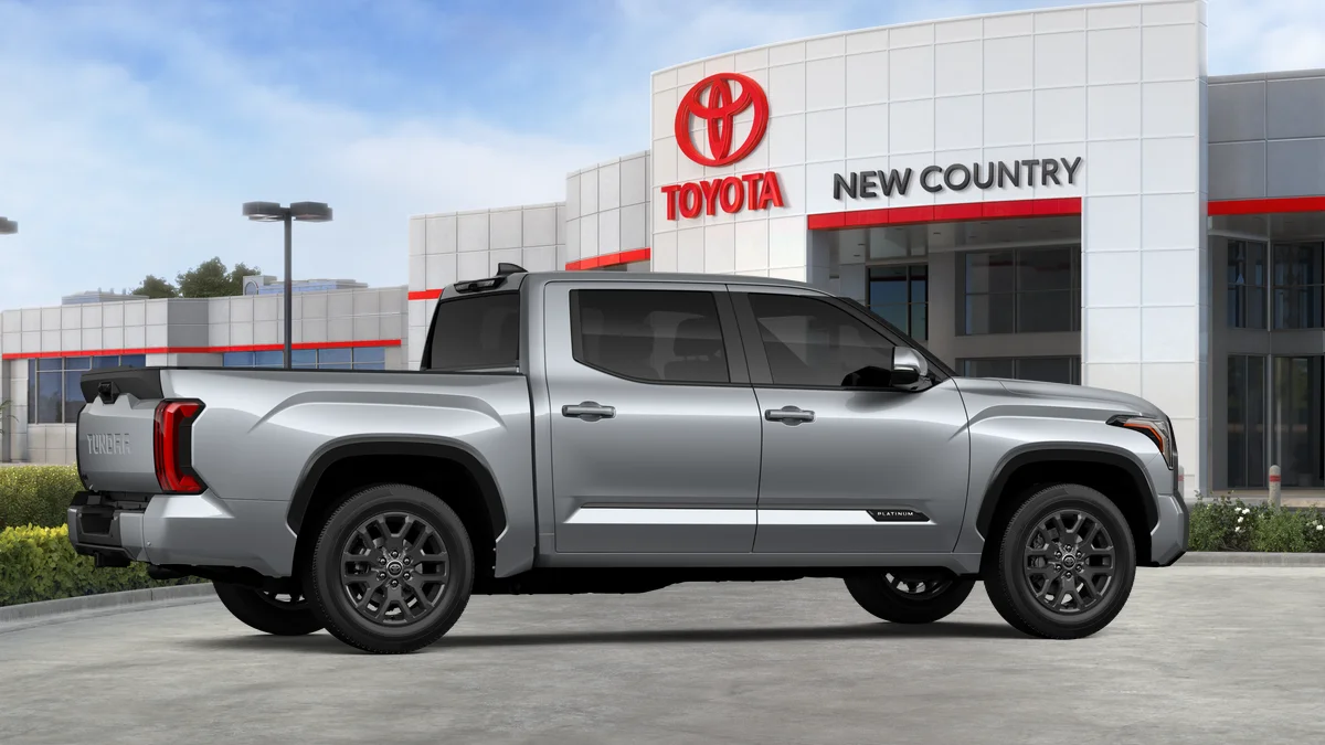 New 2026 Celestial Silver Metallic Toyota Platinum image 11