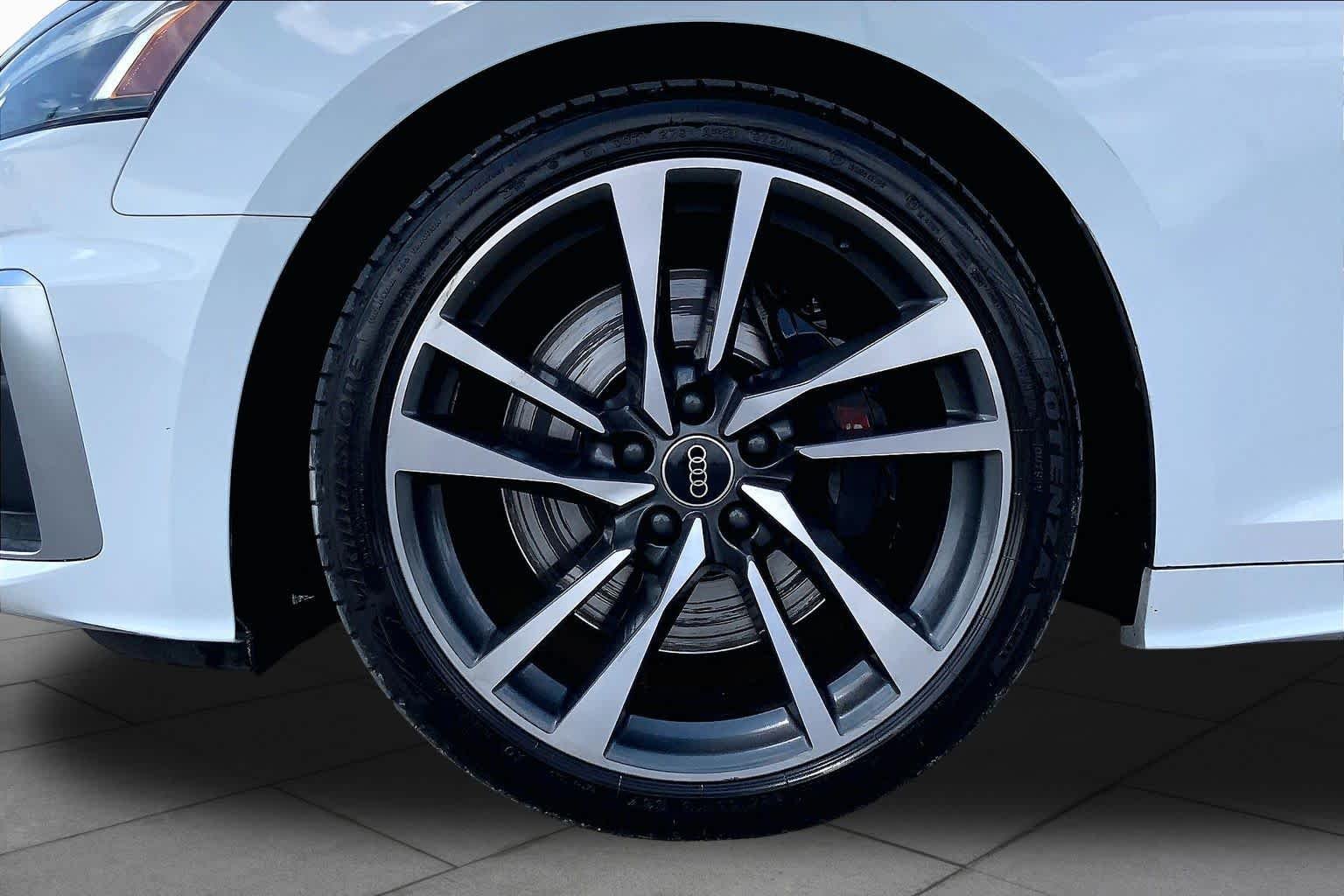 Used 2023 Glacier White Metallic Audi Premium Plus image 11