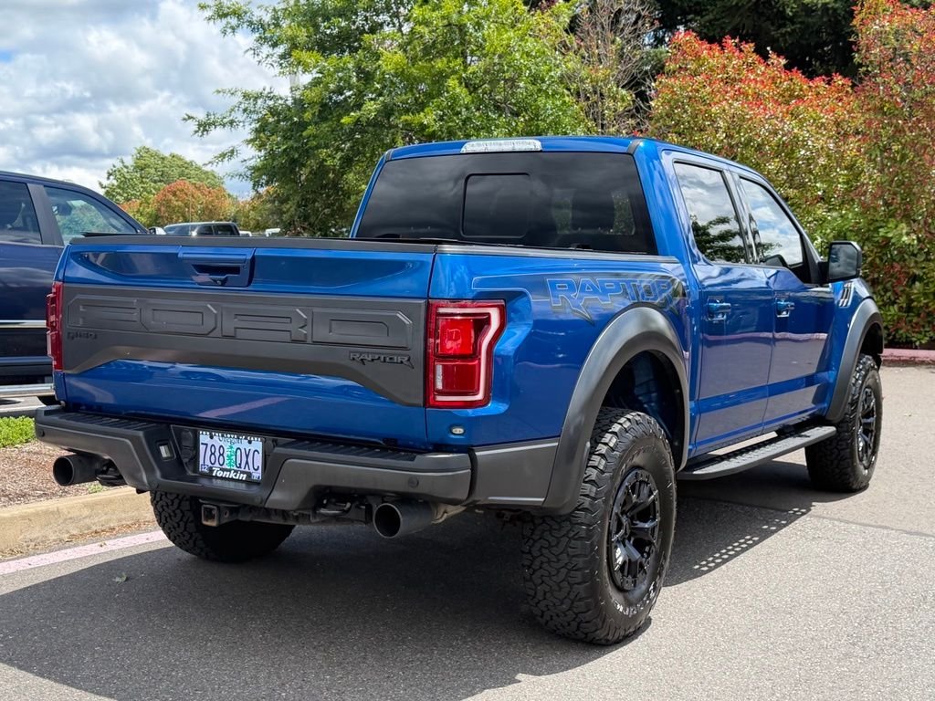 Used 2018 Lightning Blue Ford Raptor image 7