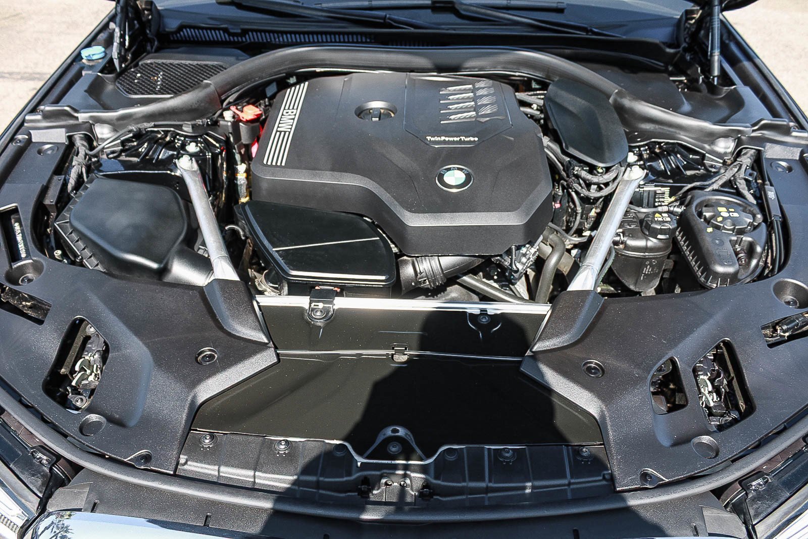 Used 2023 Jet Black BMW 530i image 28