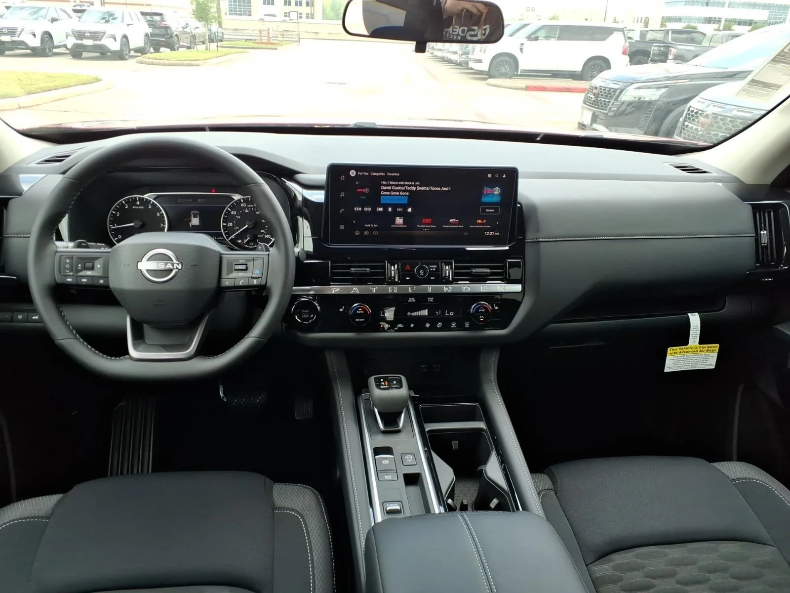 2026 Nissan Pathfinder SV Red at Robbins Nissan