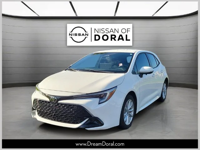 Used 2025 White Toyota SE image 1