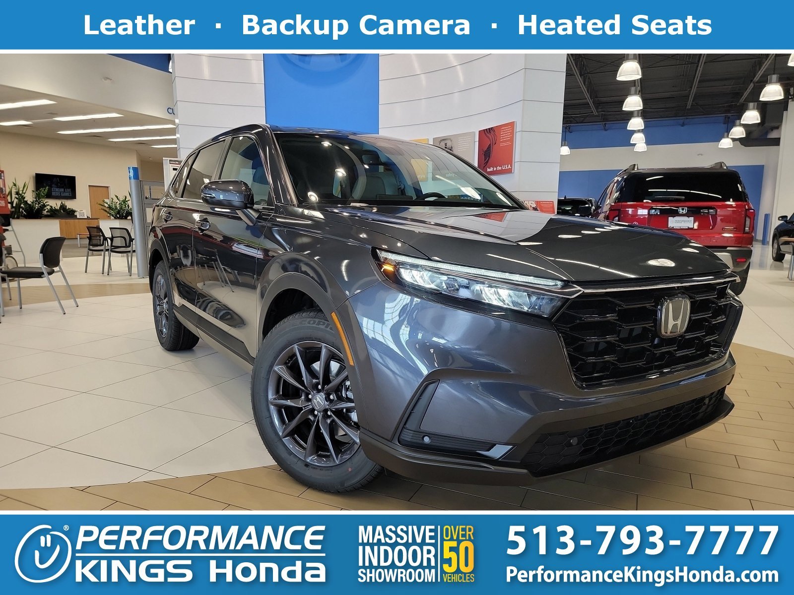 New 2026 Meteorite Gray Metallic Honda EX-L image 1