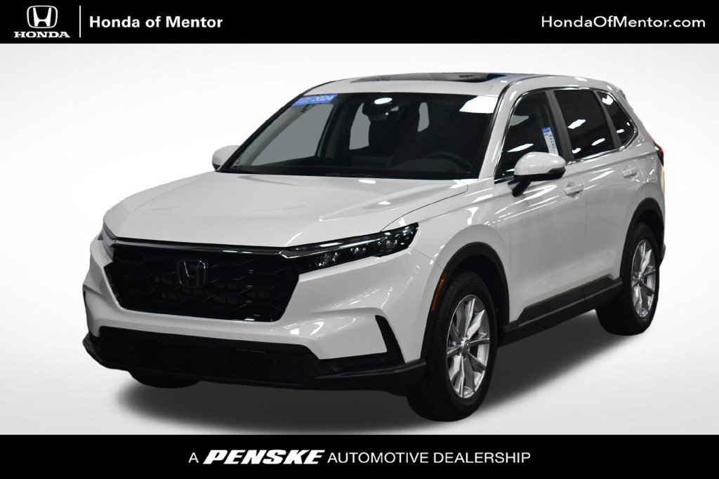 Certified Used 2024 Platinum White Pearl Honda EX-L image 1