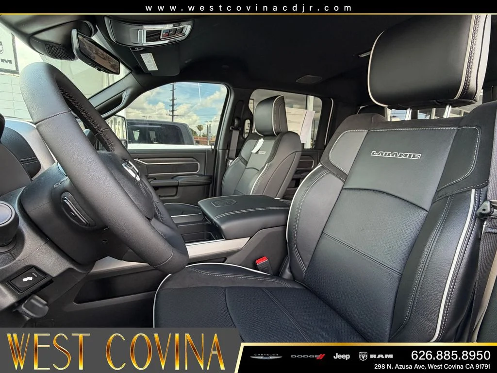 New 2026 Bright White Clear-Coat Exterior Paint RAM Laramie image 22