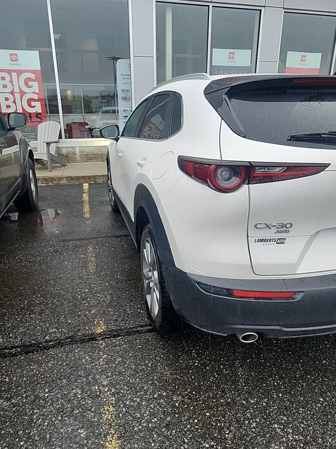 Used 2023 Snowflake White Pearl Mica Mazda 2.5 S Preferred Package image 3