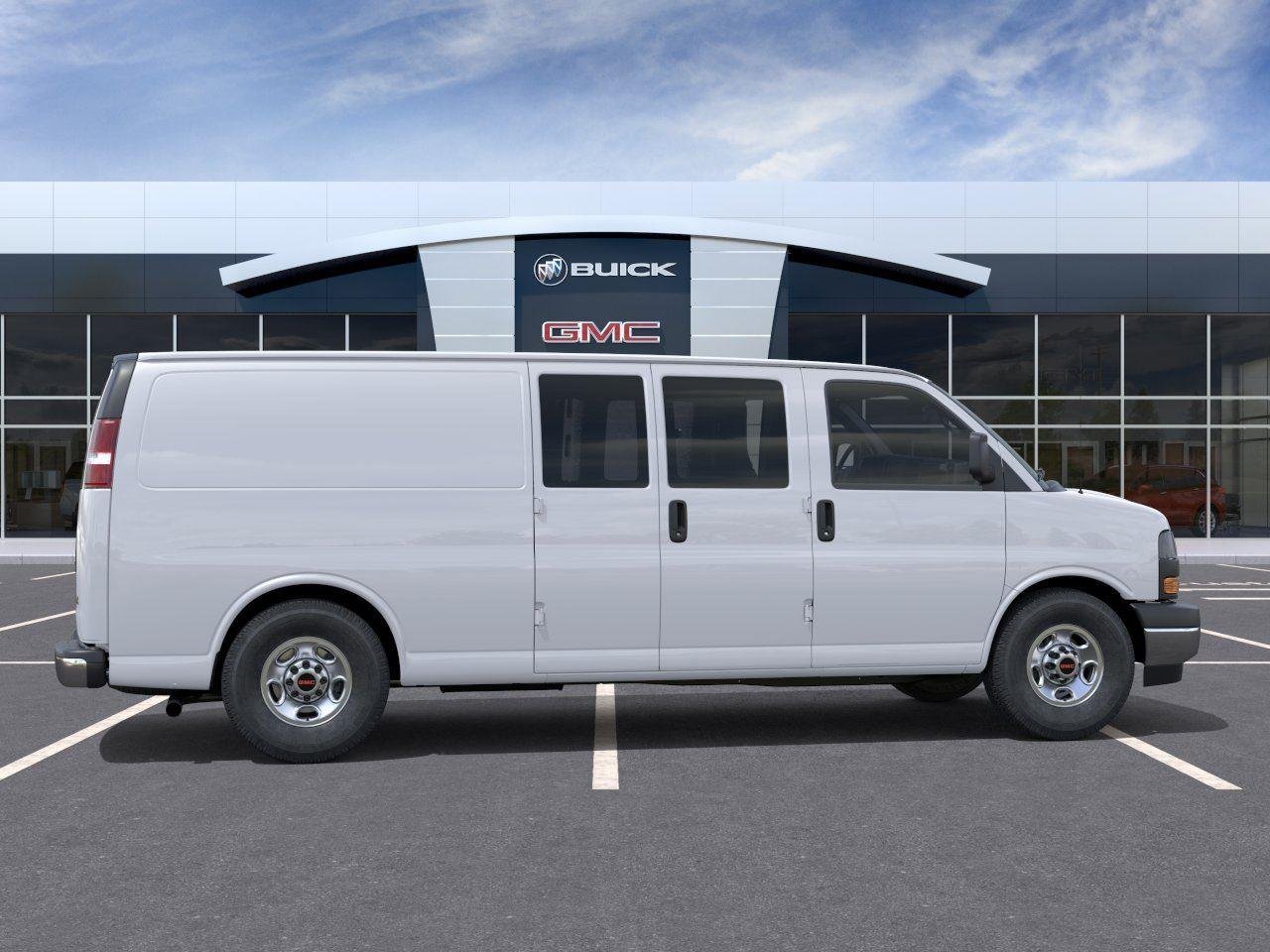 New 2026 Summit White GMC Work Van image 5