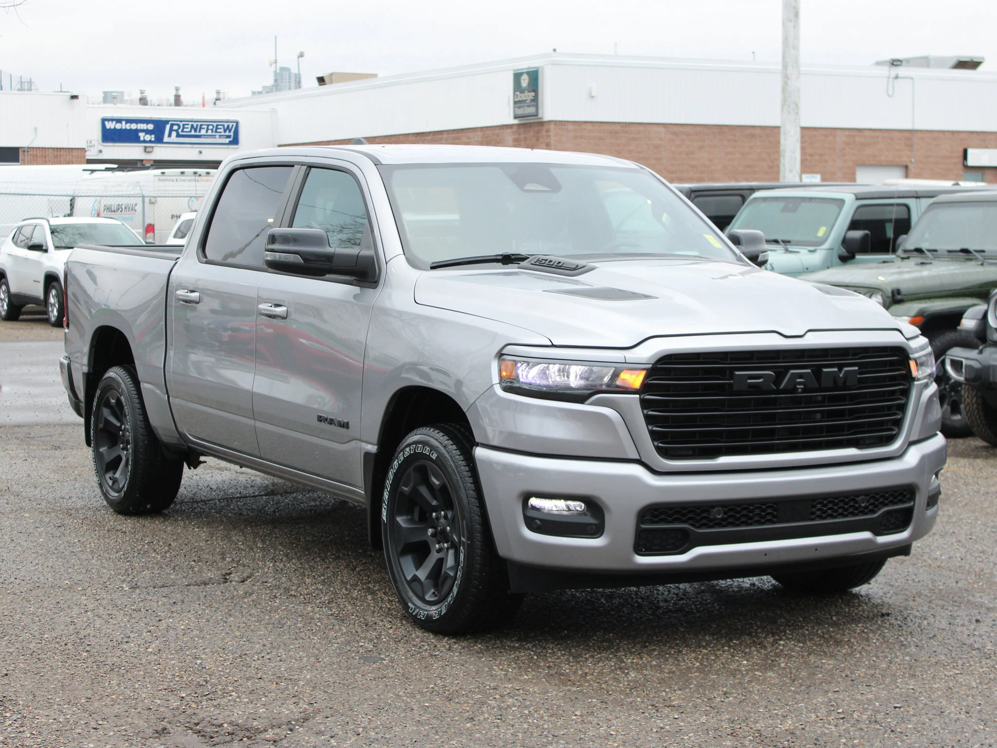 Certified Used 2025 Silver RAM Sport * Twin-Turbo | Alpine | Heated Leather Seats | Navigation | 360 View Camera image 9