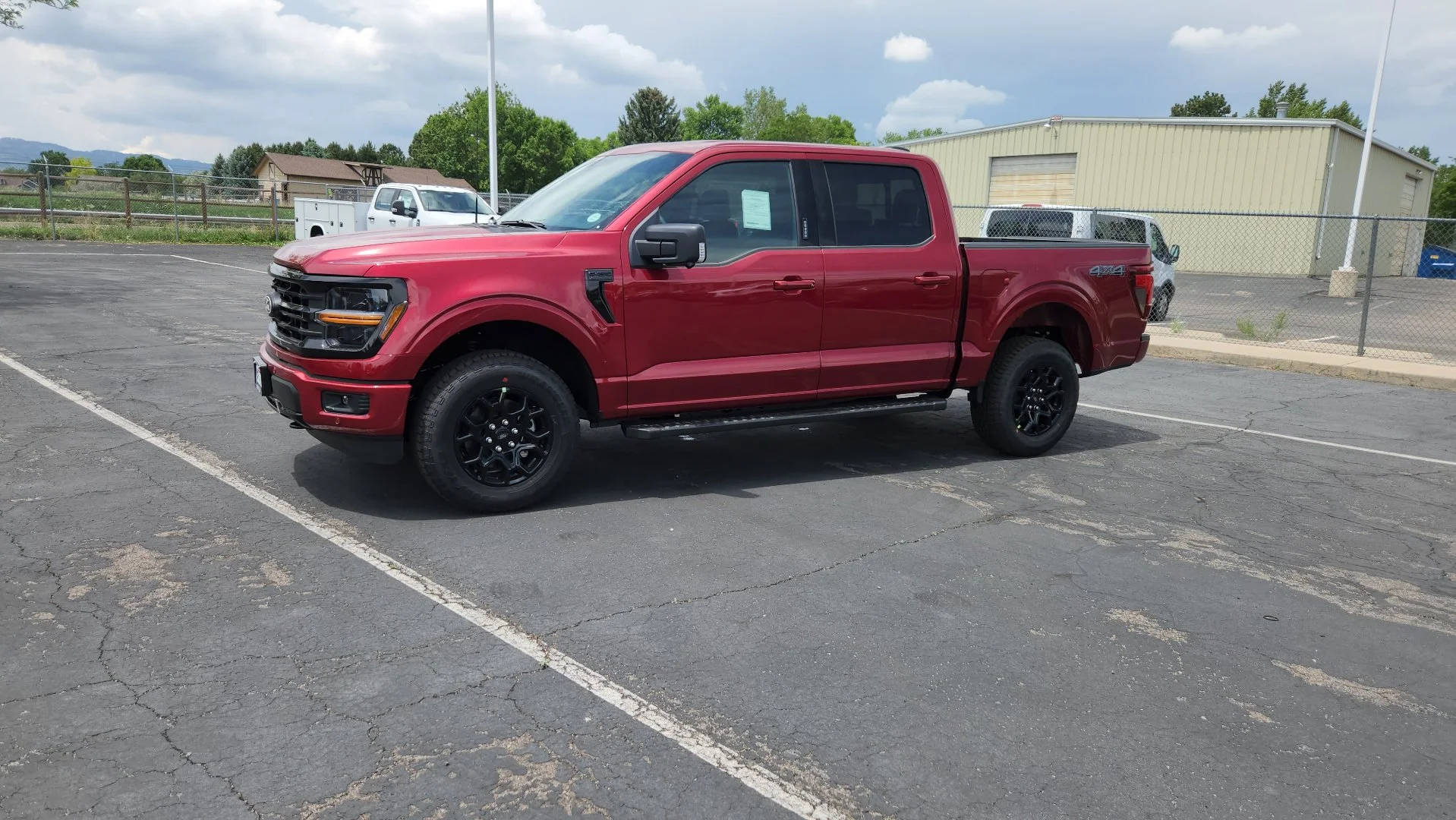 New 2026 Ruby Red Metallic Tinted Clearcoat Ford XLT image 4