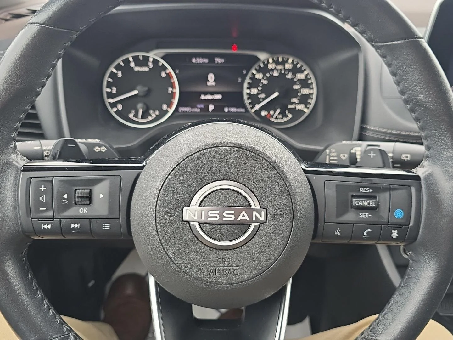 Used 2023 Super Black Nissan SV image 14