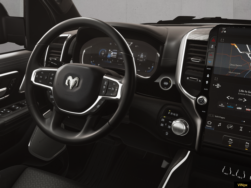 New 2026 Diamond Black Crystal Pearl-Coat Exterior Paint RAM Laramie image 20