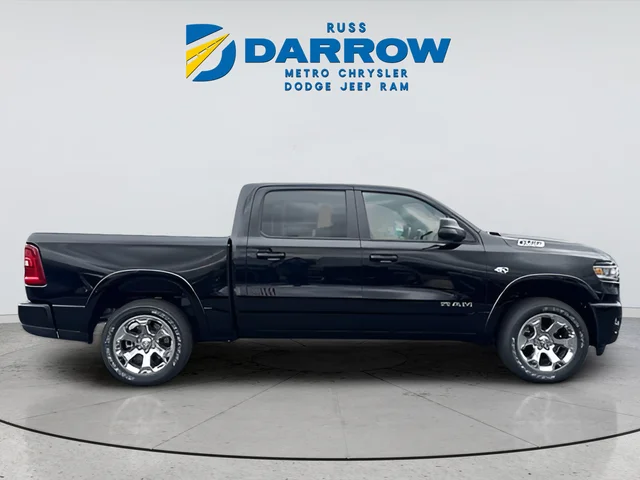 New 2026 Diamond Black Crystal Pearl-Coat Exterior Paint RAM Big Horn/Lone Star image 6